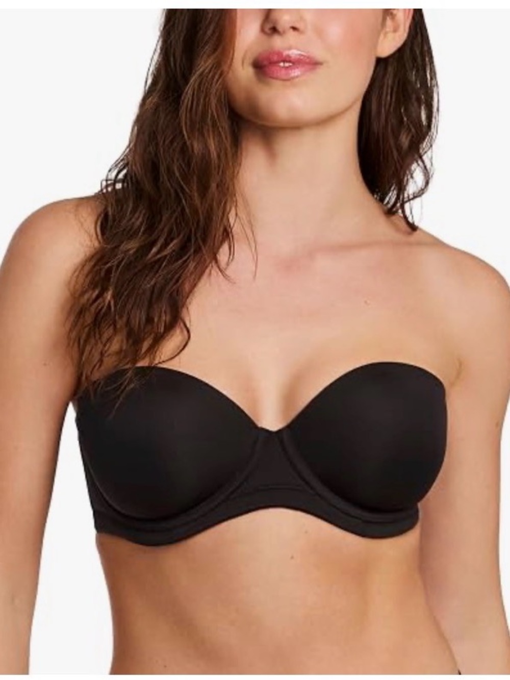 Wacoal Black Strapless Bandeau Bra
